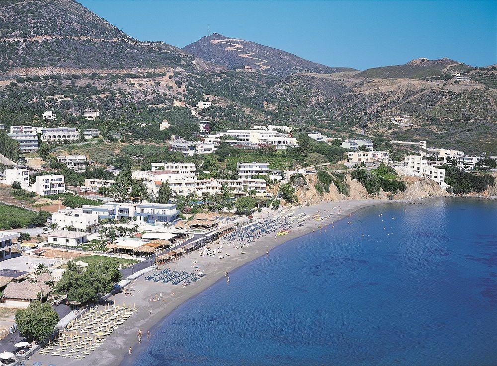 Niriides Beach Hotel Rethimnon Buitenkant foto